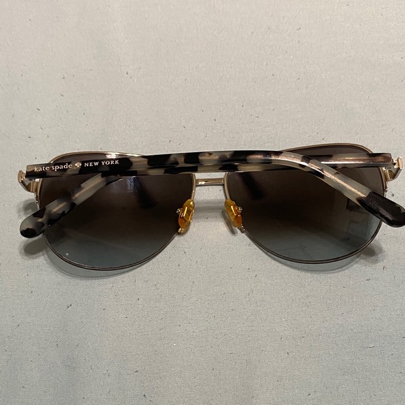 Kate Spade Gray Aviator Sunglasses BETHAN/0/S - Picture 6 of 8